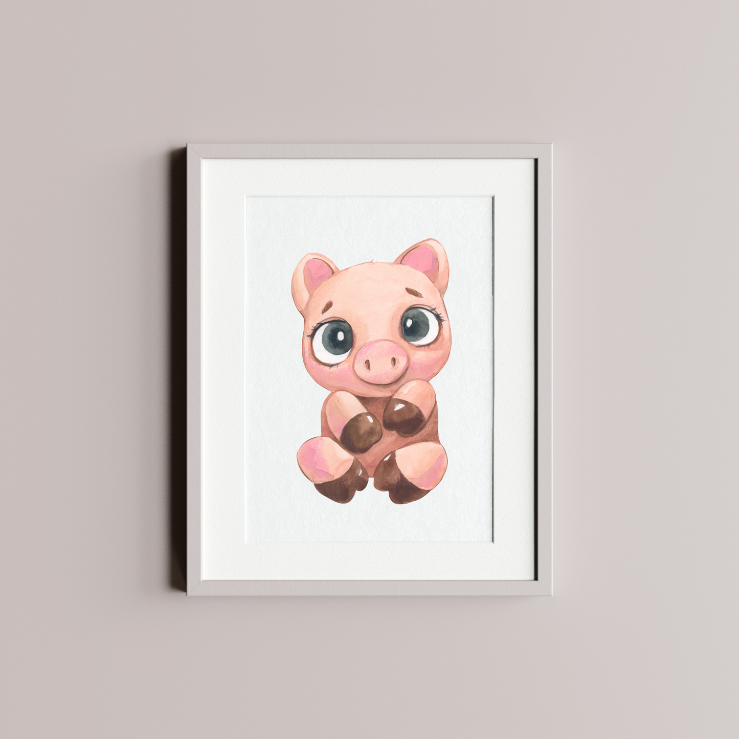 Poster Schwein