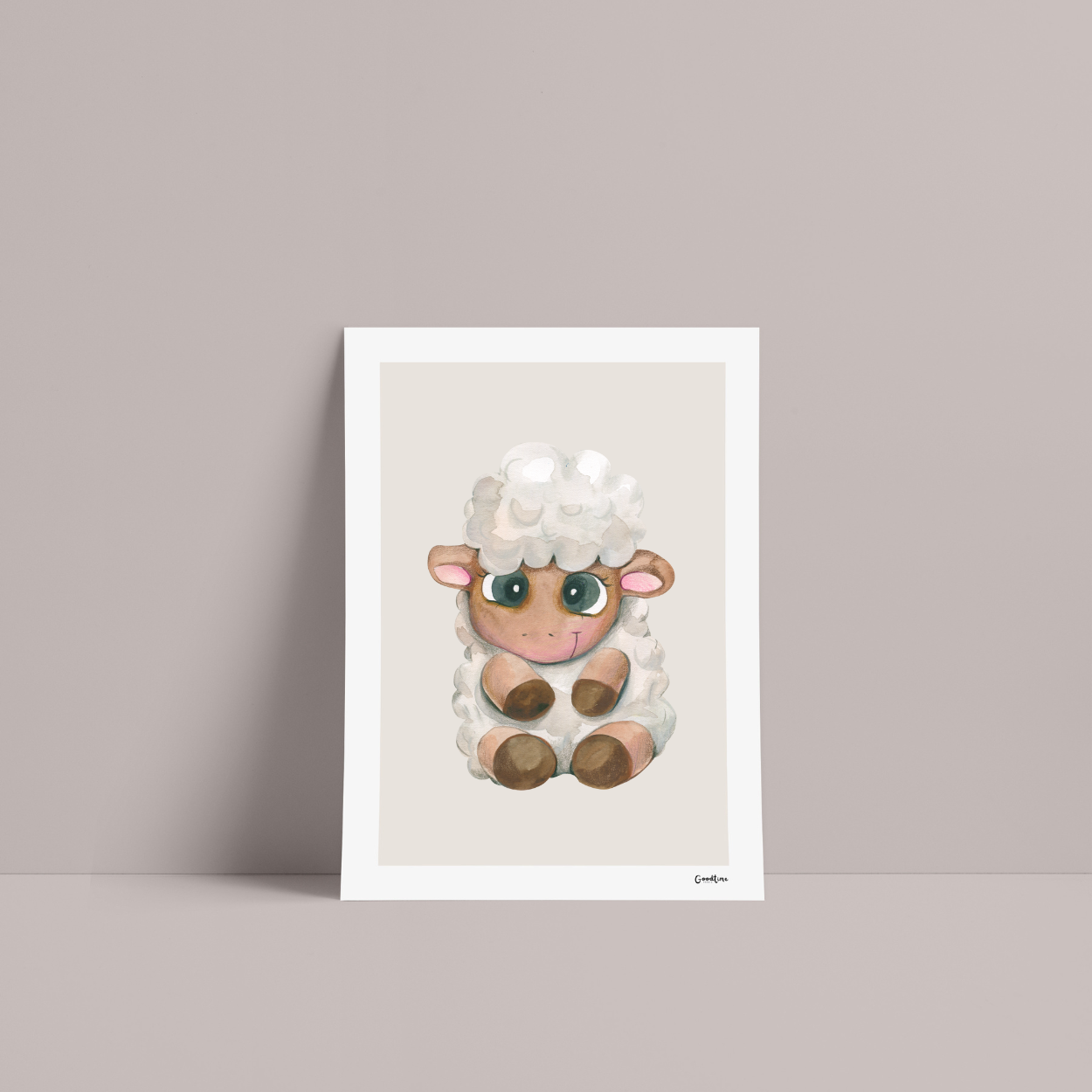 Kunstdruck Scharf