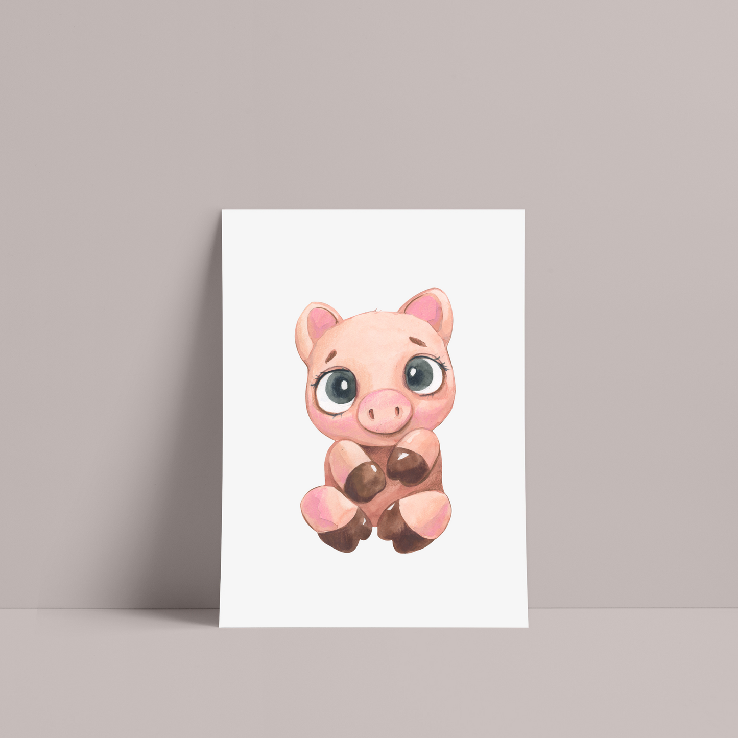 Poster Schwein