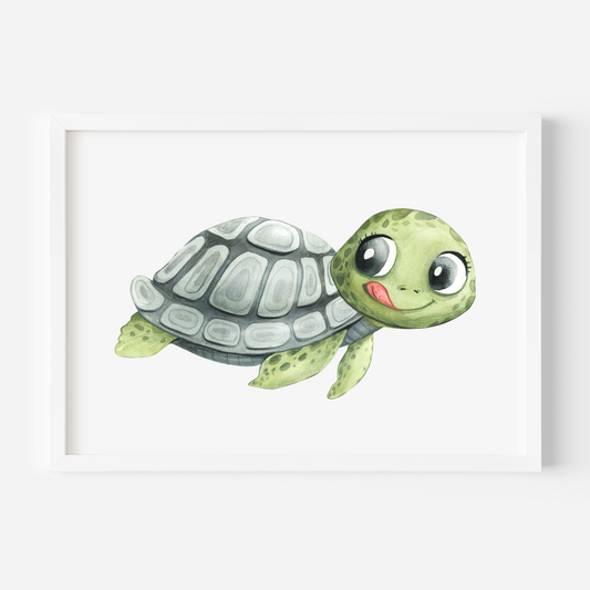 Poster Schildkröte