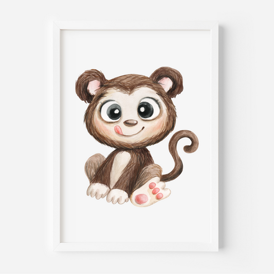 Poster Affe
