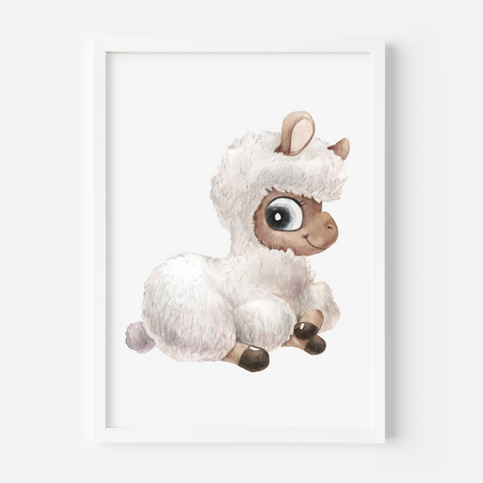 Poster Alpaka